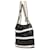 Borsa Chanel CHANEL22 Mini Coco Mark Nero Bianco - vista 2