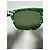 Bottega Veneta BV1143S Gafas de Sol Estampado Verde Blanco Gold hardware - vista 12