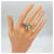 Hermès Hermes Croisette Design Silver Band Ring  - view 2