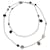 Hermès Collier long Hermes Sellier Confetti Argenté Doré  - vue 1