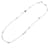 Hermès Collier long Hermes Sellier Confetti Argenté Doré  - vue 5