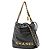 Chanel 22 Mini Logo Handtasche für Damen Schwarz