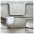Borsa a mano piccola Horsebit 1955 da donna Gucci Bianco Beige - vista 5