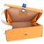 Clutch in pelle zafferano Louis Vuitton D'oro - vista 6