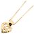 Collana Christian Dior Cuore D'oro - vista 3