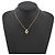 Collana Christian Dior Cuore D'oro - vista 4