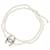 Collana Lunga Chanel con Marchio Coco e Perle Sintetiche Bianco D'oro  - vista 1