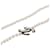 Collana Lunga Chanel con Marchio Coco e Perle Sintetiche Bianco D'oro  - vista 2