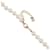 Collana Lunga Chanel con Marchio Coco e Perle Sintetiche Bianco D'oro  - vista 6