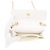 Chanel White Chain Shoulder Wallet Weiß - Ansicht 5