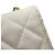 Chanel White Chain Shoulder Wallet Weiß - Ansicht 8