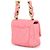 Borsa a tracolla Chanel Matelassé in pelle rosa - vista 2
