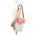 Borsa a tracolla Chanel Matelassé in pelle rosa - vista 4