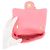 Borsa a tracolla Chanel Matelassé in pelle rosa - vista 5
