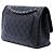 Chanel Black Jumbo Classic Caviar Double Flap Nero - vista 2