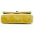 Chanel Giallo Medium Classic Velvet Double Flap - vista 3