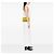 Chanel Giallo Medium Classic Velvet Double Flap - vista 6