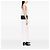 Chanel Black Medium Classic Chevron Calfskin Pleated Double Flap Preto - vista 5