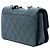 Chanel Green Medium Quilted Goatskin Perfect Edge Flap Verde Verde scuro - vista 2