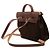 Zaino Hermès Brown Toile Herbag PM Marrone Cachi - vista 2