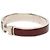 Bracciale Hermès Clic H in smalto rosso stretto PM Bordò - vista 2