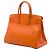 Hermès Orange Epsom Birkin Retourne 35 Arancione - vista 2