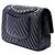 Chanel Black Medium Classic Chevron Lambskin Double Flap Nero - vista 2