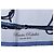 Sciarpa in seta Hermès Blue Brides Rebelles 90 Blu chiaro - vista 2