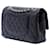 Chanel Black Medium Classic Lambskin Double Flap Nero - vista 2