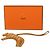 Charm per borsa Rooroo in agnello Milo marrone Hermès - vista 4
