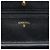 Wallet On Chain Portafoglio Chanel Black CC Quilted Caviar con catena Nero - vista 5
