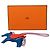 Charm per borsa Hermès Blue Milo in agnello e Swift Grigri Rodeo Pegase PM - vista 5