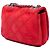 Chanel Rot Irisierend Kalbsleder Diamond Stitch Flap - Ansicht 2