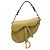 Bolsa Saddle em couro de bezerro de grão mini verde Dior Verde oliva