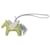 Hermès Green Milo Lambskin and Swift Grigri Rodeo Pegase Bag Charm PM Light green  - view 1