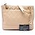 Chanel Beige CC Quilted Lambskin Coco Ball Chain Shoulder Bag - view 7