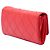 Chanel Red CC gestepptes Lammleder Wallet On Chain Rot - Ansicht 2