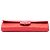 Chanel Red CC gestepptes Lammleder Wallet On Chain Rot - Ansicht 3