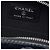 Chanel Black CC Steppleder Lack Diamant Harz Clutch mit Kette Schwarz - Ansicht 5