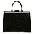 Louis Vuitton Black Monogram Vernis Deesse GM Negro