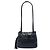 Borsa a tracolla Chanel Black CC in agnello con nappa e nappa Nero