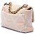 Chanel Beige Large Crochet Calfskin 19 Flap - vista 2