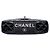 Chanel Black Medium Quilted Patent Secret Label Flap Nero - vista 3