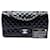 Chanel Black Medium Quilted Patent Secret Label Flap Nero - vista 7