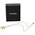 Collana con pendente Chanel Gold CC placcato oro D'oro - vista 6