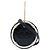 Borsa rotonda En Vogue in pelle di vitello stropicciata nera Chanel Nero