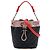 Borsa a secchiello Chanel Black CC Multicolor in agnello trapuntato Cuba Nero