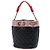 Borsa a secchiello Chanel Black CC Multicolor in agnello trapuntato Cuba Nero - vista 2