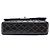 Chanel Purple Medium Classic Patent Double Flap Porpora - vista 3