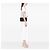 Chanel Purple Medium Classic Patent Double Flap Porpora - vista 5